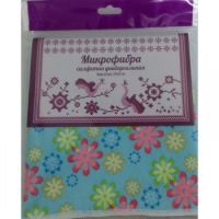 Салфетка из микрофибры «Узоры чистоты» 30*30 см, Ufapack