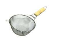 Сито с деревянной ручкой, диаметр 20-22 см
