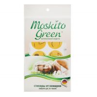 Стикеры от комаров Moskito Green, 6 шт