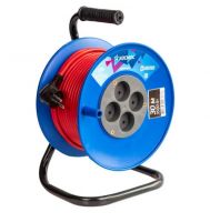 Удлинитель на катушке 4 розетки с/з 30м