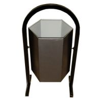 Урна шестигранная 20 л металлическая