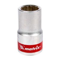 Головка сменная 13 мм 12-ти гранная CR-V PROFI, Matrix 11686 (Фото 1)