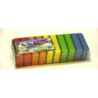 Губка для мытья посуды «Alpak», 10 шт