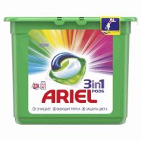 Гель в капсулах Ariel Pods 3 в 1 «Color», 12 шт х 23,8 г