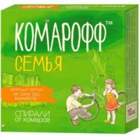 Спирали от комаров Фумибат, 10 шт