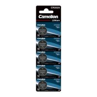 Батарейка Camelion CR2025 BL5, 5 шт