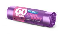 Мешки для мусора Чистюля, 60 л, 31 шт
