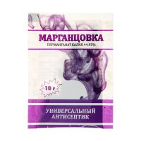 Перманганат калия (марганцовка) 44,95% 10 гр