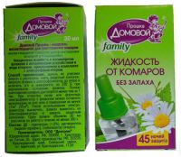 Жидкость от комаров без запаха «Прошка Домовой» 45 ночей, 30 мл