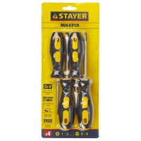 Набор STAYER отвертки слесарные 4 шт (Фото 1)