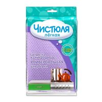Салфетка из микрофибры универсальная для уборки Чистюля