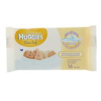 Салфетки влажные «Huggies» Элит Софт, детские, 16 шт
