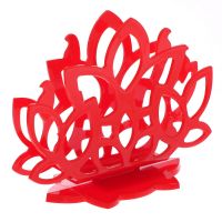 Салфетница «Камелия», цвет: красный, Plastic Centre 4053