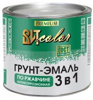 Грунт - эмаль по ржавчине «3в1», цвет: вишня, 1,8 кг, ЦК ВИТ