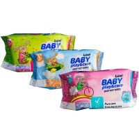 Салфетки влажные LURE детские, 60 шт