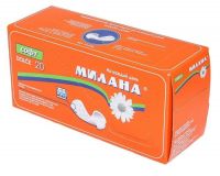 Прокладки ежедневные Милана классик део soft, 20 шт