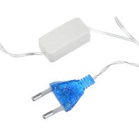 Гирлянда светодиодная «СНЕЖИНКА», (БЕЛО/СИНИЙ), СНОУ БУМ, 3 М, 15 LED (Фото 3)