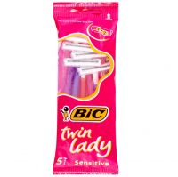 Одноразовый станок BIC Twin Lady sensitive, 5 шт