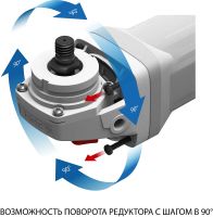 Углошлифовальная машина Зубр МАСТЕР УШМ-180-1800 ПМ3 (Фото 3)