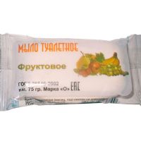 Мыло туалетное Фруктовое ММЗ Марка «О» 75 г