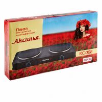 Плита электрическая 2-конфорочная АКСИНЬЯ КС-008 (Фото 1)