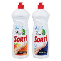 Средство для мытья посуды SORTI, 0,9 л, в ассортименте