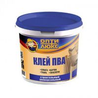 Клей ПВА строительный универсальный, 1 кг Опти Люкс Ижсинтез