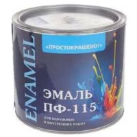 Эмаль ПФ-115 зеленая 1,9 кг ПРОСТОКРАШЕНО