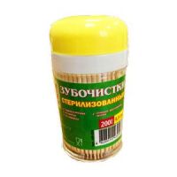 Зубочистки с поворотной крышкой Linger, 200 шт