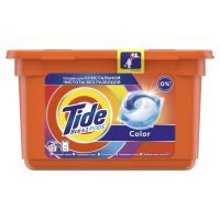 Гель для стирки в капсулах Tide Color, 15 шт по 22,8 г
