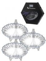 Блюдо «Аврора» 15,5 х 10 см, 3 шт, 10545В