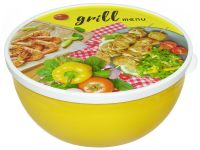 Миска для салата 3 л с крышкой «Grill menu», С 59796
