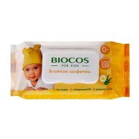 Салфетки влажные BioCos 100 шт