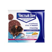 Зерновая приманка Чистый Дом «Форет» от грызунов, 100 гр