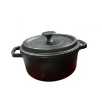 Кастрюля чугун 3,0л с крышкой