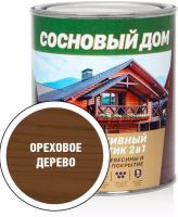 Антисептик декорат. деревозащитный ореховое дерево 0,8л