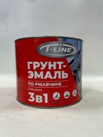 Грунт-эмаль по ржавчине 3в1 белая 1,8кг