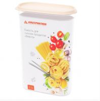 Емкость для сыпучих продуктов «Фиеста» 2,7л без клапана