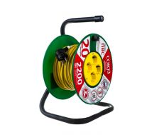 Удлинитель на катушке 4 розетки с/з с з.ш 20м