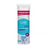 Ватные диски LURE 120шт