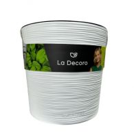 Кашпо «La Decoro» 7,5л Белый