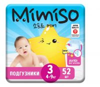 Памперс MIMISO 3/М 52шт