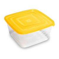 Контейнер для продуктов (СВЧ) «Унико» квадратный 2,1 л