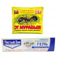От муравьев, тараканов